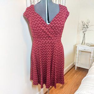 ~*Torrid Disney Her Universe Mary Poppins Chevron Zig-Zag Dress - Size 1*~